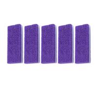 Recharges pour Lime Exfoliante Pieds Manuelle, 5 Pièces, PU Pourpre | Usage Pédicure, Retrait des Callosités, Toucher Confortable, Effet de Coupe Régulier, Format Domestique