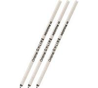 Recharges pour petit stylo à bille - Noir - 3 pièces - Mine moyenne - ONLINE Noir