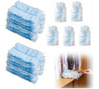Recharges pour plumeau - Compatibles Swiffer Duster - 30 unités - Feutre haute qualité - Bleu