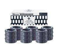 Recharges pour poubelles à couches Twist & Click de Tommee Tippee, GREENFILM antibactérien durable, pack de 18