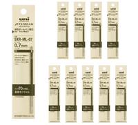 Recharges pour stylo bille Mitsubishi Pencil Jetstream SXRML07.24, recharge longue dur e 0,7 mm, noir, 10 pi ces