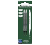 Monteverde Recharge Pointe Fine Compatible Stylos Roller Sheaffer - Noir (Pack of 2)