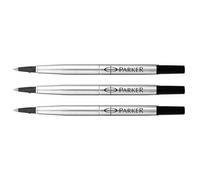 Recharges rollerball Z41 Pointe Moyenne 0,7 mm Noire - PARKER - Lot de 3