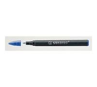 STABILO Recharges EASYoriginal pour stylo roller ergonomique – Encre bleue effaçable 0,3 mm – Lot 3