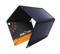 Rechargez n'importe où et n'importe quand grâce à un panneau solaire, des sorties USB et CC pour une large compatibilité, un chargeur solaire