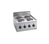 Réchaud Electrique Professionnel - 4 plaques - 8 kW - Bartscher