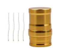 Réchaud à alcool en métal durable avec 4 mèches compactes pour la cuisine en plein air, le camping, la randonnée, petit réchaud à alcools de survie essentiel