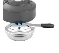 Réchaud à alcool - Mini chauffe-casserole en acier inoxydable | Cuisinière à fondue portable | Réchaud de camping ignifuge réglable pour la cuisine en plein air, buffet, pique-nique, voyage, cuisine