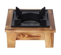 Réchaud à alcool - Mini réchaud à alcool portable - Mini réchaud à bois japonais à éthanol - Barbecue à alcool - Ustensiles de cuisine pour intérieur et extérieur - Pique-nique