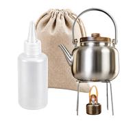 Réchaud à alcool portable, chauffage rapide et combustion à l'air libre | Réchaud à alcool pour débutants, hommes et femmes, pour cuisiner, préparer un café ou un café léger