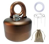 Réchaud à alcool pour la randonnée, mini brûleur à alcool ultra léger de 3, 5 oz avec support, réchaud de camping en laiton ébullition rapide pour la cuisine en plein air, la randonnée et les kits d