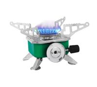Réchaud à cassette pour camping, réchaud à cassette coupe-vent | Mini fournitures de camping, extérieur, pique-nique, randonnée, randonnée, brûleur, cuisinière à gaz, compact, léger