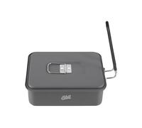 Esbit Kit de cuisson – Réchaud de camping 1100 ml aluminium anodisé dur – Noir