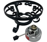 Table&cook Réchaud à fondue 3008696A Ø22 à 24 cm Brûleur à gaz Noir