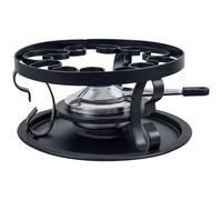 Réchaud à fondue - TABLE ET COOK - Ø23cm - Plateau luxe - Noir