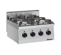 Réchaud à gaz - 4 feux Bartscher