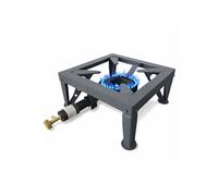 Réchaud à gaz 7500W Professionnel Charge 200Kg Tout fonte 4 pieds renforcés - Réchaud Pro Marché Cuisson Confiture, Paella