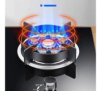 Réchaud à gaz à brûleur unique NG/LPG, cuisinière à gaz de cuisine encastrée avec FFD et grilles en fonte