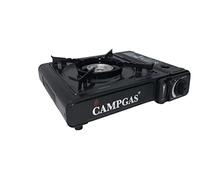 Réchaud à Gaz Camping Universel Gaz Portable Camp Bistro Chauffage d'appoint 1 Flamme avec Mallette de Transport Allumage Piézo Électronique et Flamme Réglable