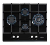 Réchaud à gaz - CATA - LCIB6031BK - 4 Brûleurs - Verre - Noir - 9200 W