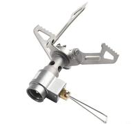Réchaud à gaz de camping en alliage de titane, mini réchaud de poche de pique-nique, cuisinière à gaz butane de cuisine en plein air BRS-3000T