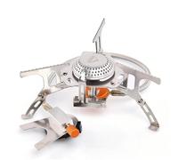 Réchaud à gaz de camping Widesea, brûleur touristique d'extérieur, chauffage feu puissant, cuisinière, four survie, fournitures d'équipement pique-nique(With stable support)