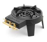 Réchaud à gaz en fonte 3 feux 9,5 kw TERRE JARDIN Gaztival Pro 4 pieds
