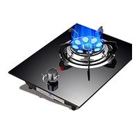 Réchaud à gaz encastrable, brûleur unique avec FFD et supports en fonte, design compact pour une cuisson efficace