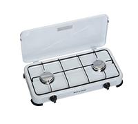 Réchaud gaz 2 feux 1500w Firefriend ko6382 blanc G