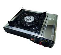 Réchaud à gaz portable Incasa, 1 feu, allumage piézoélectrique, camping G