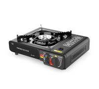 Réchaud à Gaz Portable pour Camping, Festivals, Sorties de Pêche, Cuisinière à Gaz Extérieure Ultra-mince 2200 W 34x28x11 Cm