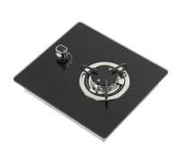 Réchaud à gaz pour camping-car - 290 x 325 mm - Panneau en verre trempé - 1,8 kW - Réglage de la puissance du feu - Pour caravane, yacht, bateau, cuisine