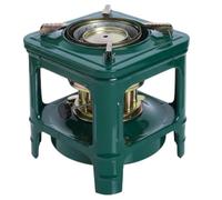 Réchaud à kérosène portable à 8 mèches, brûleur à huile et chauffage pour camping en plein air, kérosène, batterie de cuisine légère pour randonnée, randonnée et survie