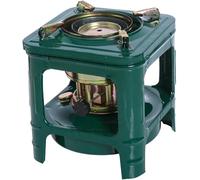 Réchaud à kérosène portable à 8 mèches, pour camping et pique-nique, randonnée, pique-nique, gaz, alcool, mazout, pour randonnée, survie, pique-nique et utilisation d'urgence (vert)