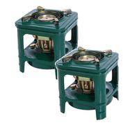 Réchaud à kérosène pour camping, huile, pot à huile | Rétro 8 mèches pour la cuisine en plein air, chauffage à la maison, pique-nique, plan compact et portable pour les utilisations et les