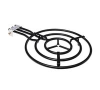 VAELLO - Réchaud à Paella Émaillé - Brûleur à Gaz Butane et Propane pour Poêle à Paella - Accessoire de Cuisine Extérieure Garanti 2 Ans - 3 Feux, Ø 70 cm