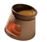 Réchaud À Thé Multifonctionnel en Céramique Diffuseur D'huiles Essentielles Porte-théière De Bougie Base pour La Relaxation Diffuseur en Céramique Résistant Hautes Températures