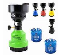 Réchaud Camping à charbon chicha allume grillanzünder + 4 x Cartouches Gaz + Briquet neuf