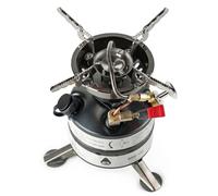 Réchaud de Camp multi-carburant, réchaud à essence Portable haute puissance 2120w avec Adaptation d'altitude pour le Camping en plein air, essence