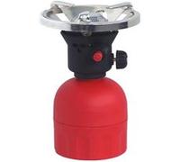 Réchaud de camping à cartouche gaz avec piézo - coque plastique - cook 120p Rouge G