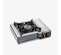 Kemper Group Réchaud à gaz de camping Smart 1 feu 104987SS 2,2 kW Inox Gris