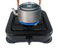 Réchaud De Camping,Brûleur Unique Grill Portable pour Extérieur,Équipement Léger pour Cuisine Nomade Voyage Randonnée Pique-nique Barbecue Jardin - Idéal pour Camping Car Tente Fêtes en Extérieur