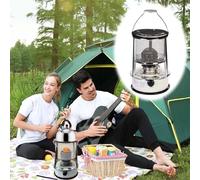 Réchaud de Camping d'urgence, chauffage au kérosène, chauffage à l'huile par Convection, sans électricité, chauffage de Patio d'urgence, tente extérieure(6L/White)