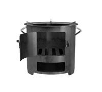 Réchaud de camping multifonction/Brasero d'extérieur | Réchaud de camping portable au charbon pour cuisiner en plein air ou dans le jardin(Small)