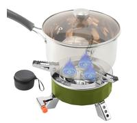 Réchaud De Camping - Petit Réchaud Portable Pour Voyage,6800W Contrôle Précis Chaleur Cuiseur Pliable Avec Sac Rangement Randonnée Barbecue