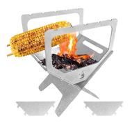 Réchaud De Camping Pliable, Porte-Bougie Pliable, Poêle à Bois Portable, Pour Des Activités De Jardin, Arrière-Cour, Extérieur, Terrasse, Randonnée, Réunion Familiale