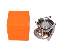 Réchaud de camping portable haute puissance 3240 W, coupe-vent, pliable, brûleur de cuisson à gaz avec allumage électronique et boîte de rangement pour camping en plein air,