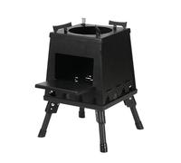 Réchaud de Camping Portable - Poêle à Bois Pliable pour Abri Plein Air, Léger, Compact Résistant, Idéal pour Camping, Randonnée Survie, Facile à Utiliser, Écologique, Durable