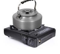 Réchaud De Camping Portable | Réchaud Extérieur Compact Léger avec Étui - Accessoires de Cuisine avec Brûleur Léger et Étui de Transport pour Appartement, Randonnée et Voyage