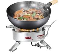 Réchaud de Camping - Portable Résistant au Vent et à la Chaleur,Petit Réchaud De Cuisson Pour Randonnée,Pour Voyage Randonnée Pêche Camping-Car Grill Intérieur Cuisine Terrasse Jardin